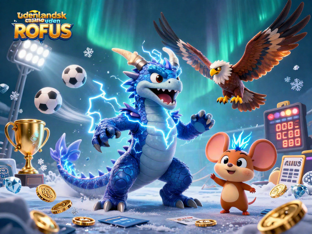 Engage with udenlandsk casino uden ROFUS through dynamic gameplay with 3D dragons and sports elements.