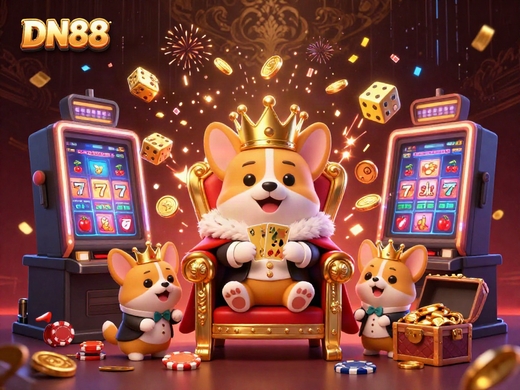 Experience the thrill of DN88 with luxurious gambling elements, characters, and exciting rewards at the online casino.