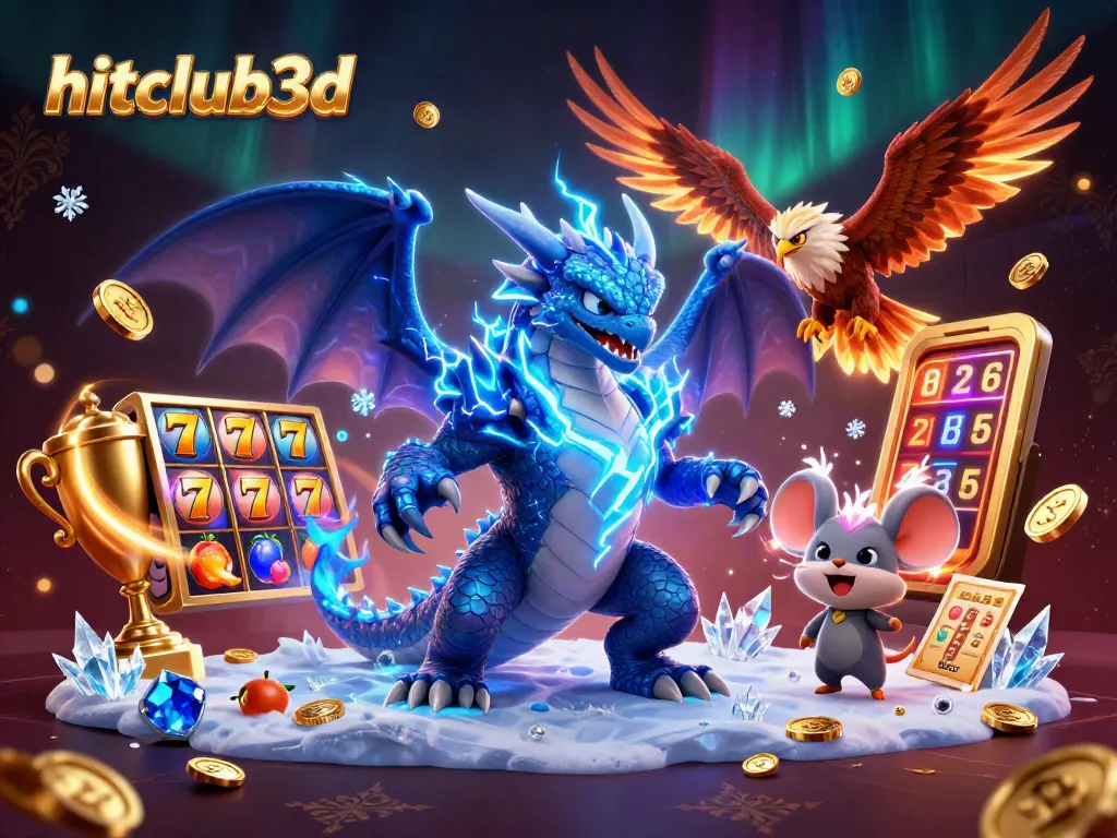 Experience hitclub3d action with electrifying slots and vibrant casino elements bursting with energy.