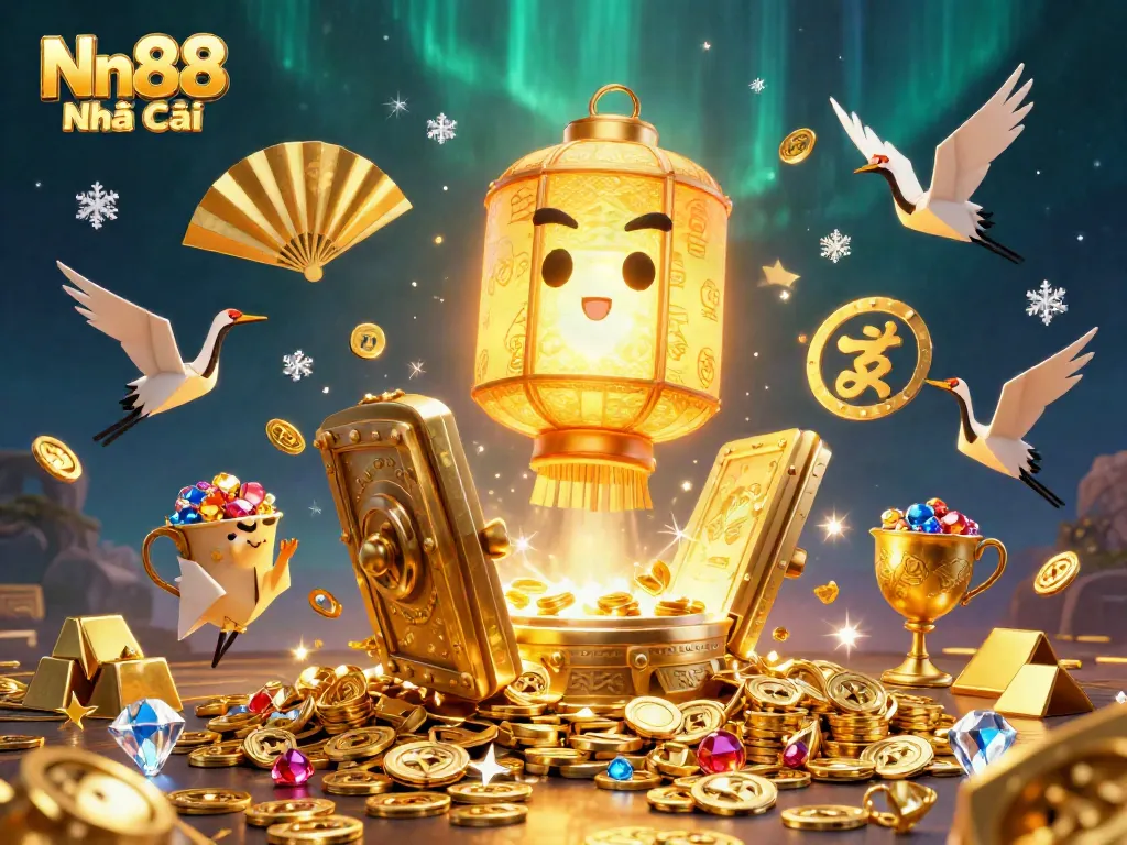 Experience the excitement of Nn88 Nhà Cái with vibrant entertainment, gold treasures, and lucky symbols.