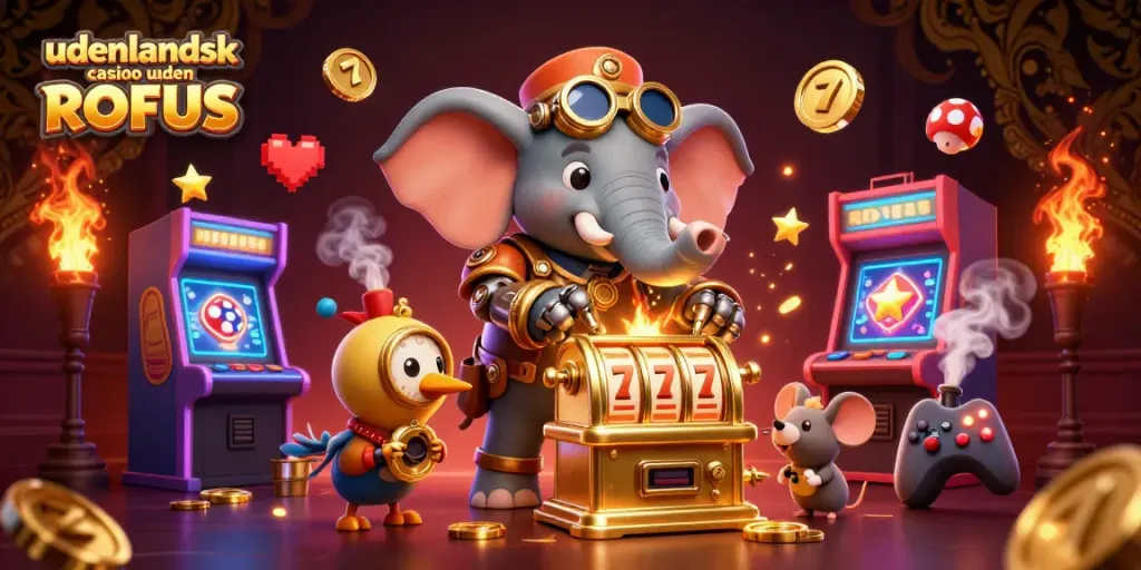 Play exciting games at udenlandsk casino uden ROFUS with steampunk charm and vibrant visuals.