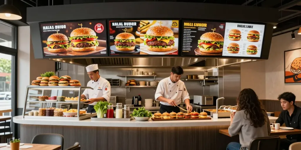 Découvrez le meilleur burger halal à proximité avec des ingrédients frais et de qualité.